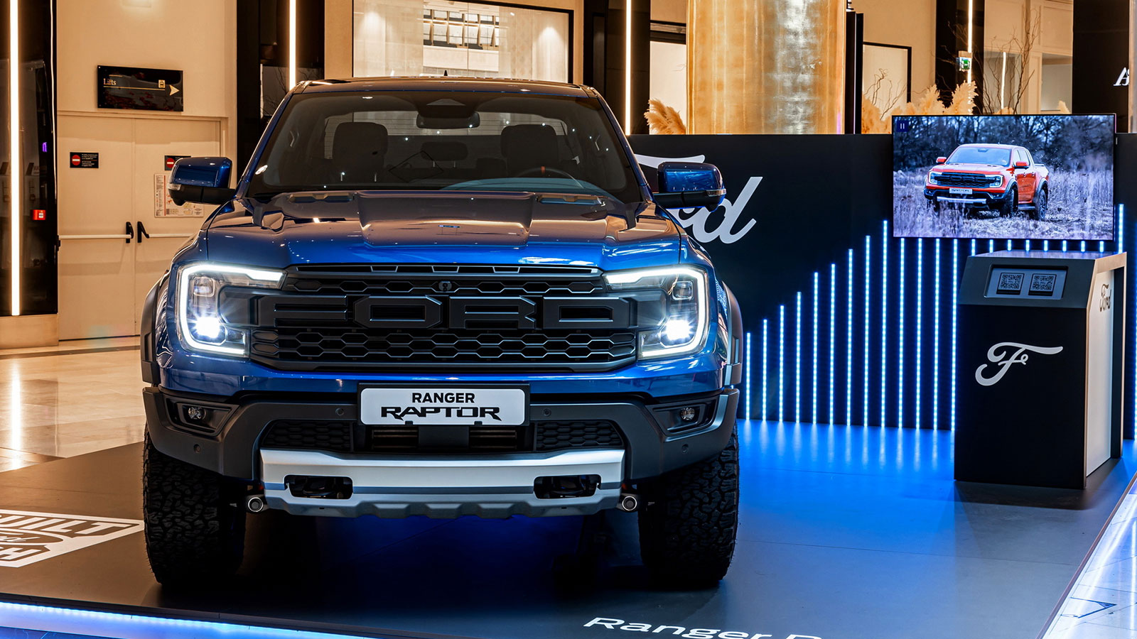 Το Ford Ranger Raptor είναι το νέο έκθεμα του Golden Hall»!